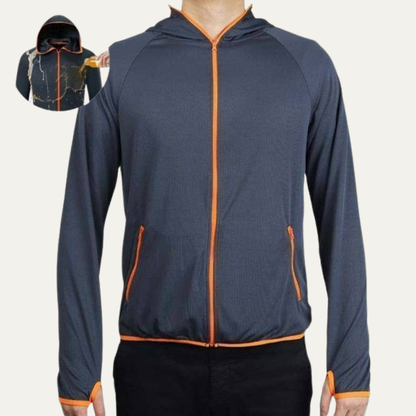 Men's Fit Waterproof Sports Hoodie Jacket