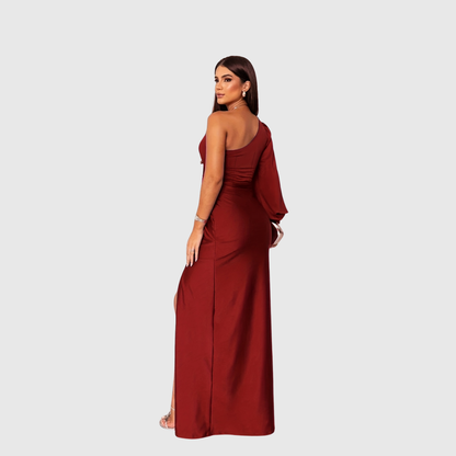 Elegant Single Shoulder Formal Dress