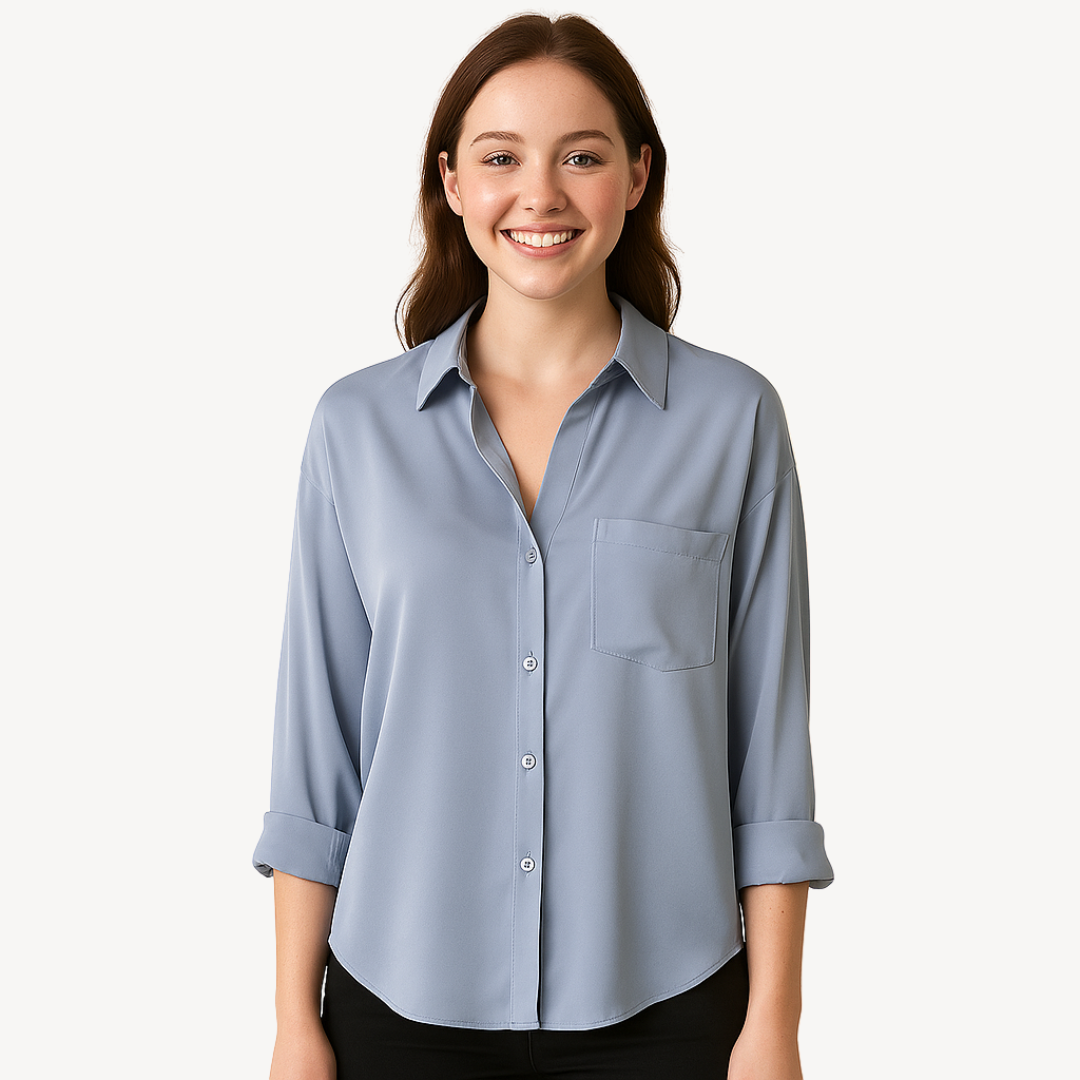 Ladies' Classic Smooth Blouse - OutfitLondon