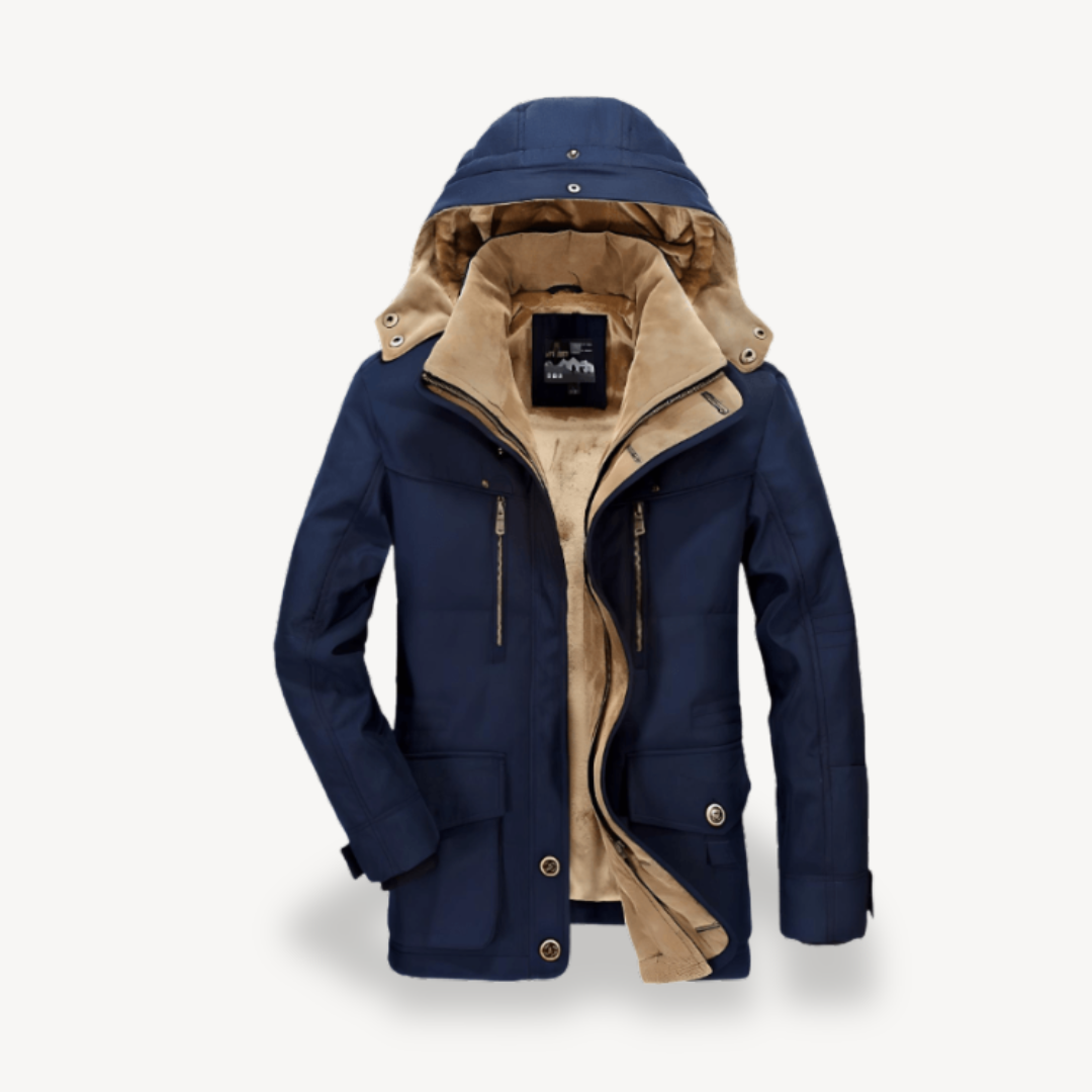 Waterproof Insulated Parka Coat for Men