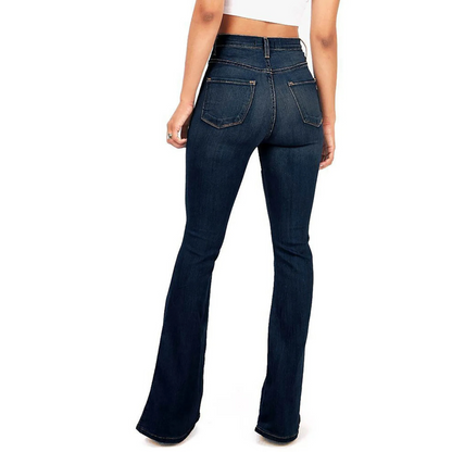 Fitted Ladies Relaxed Flare Jeans