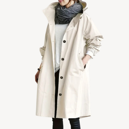 Ladies Classic Dark Parka Jacket - OutfitLondon