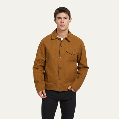 Classic Mens Vintage Canvas Ranch Jacket