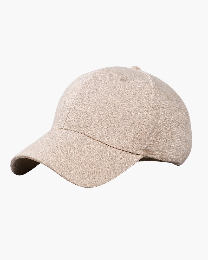 Relaxed Fit Basic Baseball Cap - OutfitLondon