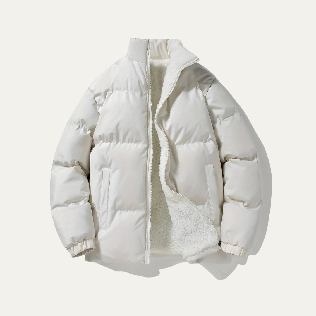 Men's Warm Fleece Lined Puffer Coat