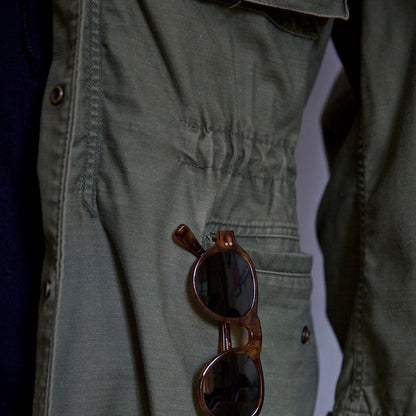 Classic Military Field Jacket - Retro Army Style