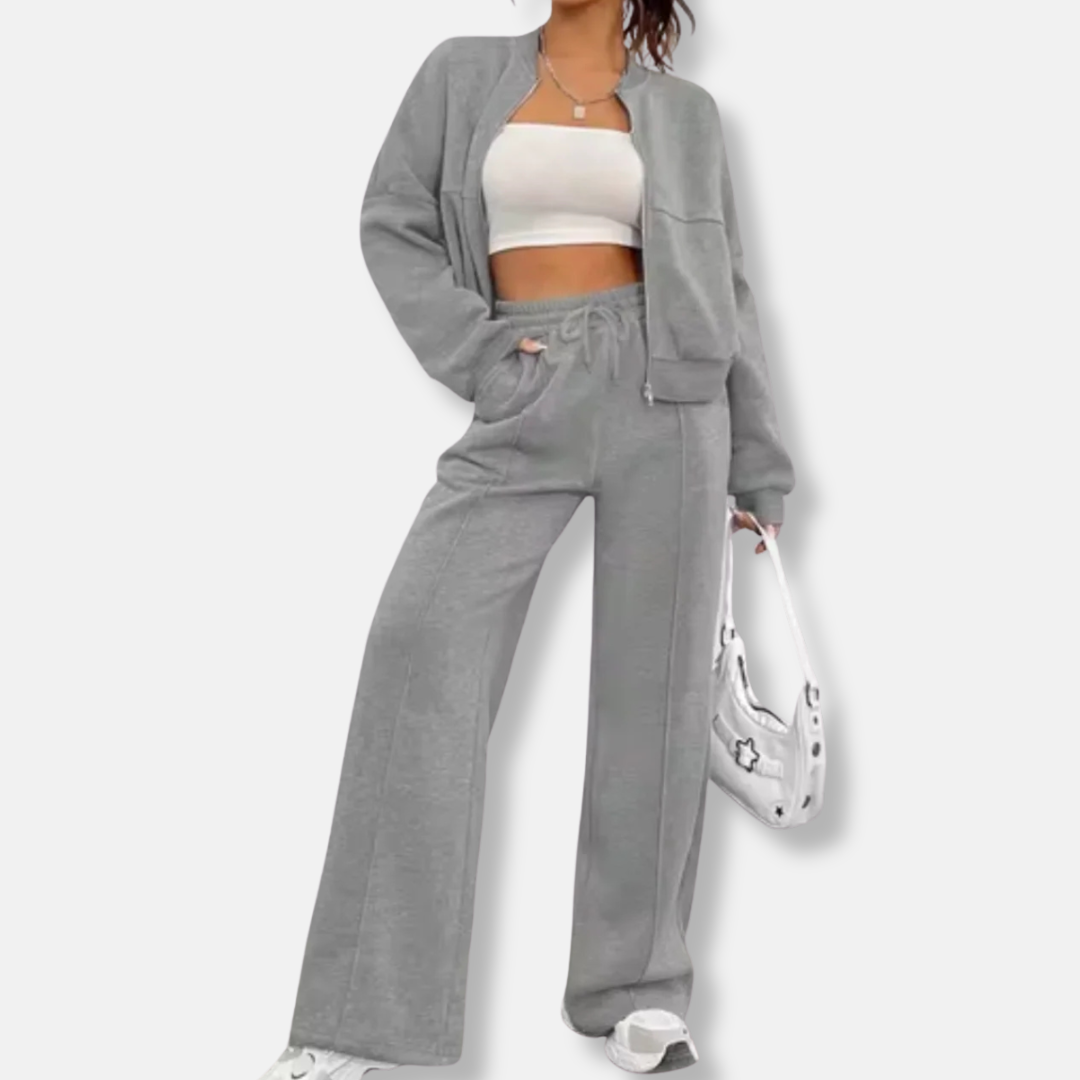 Casual 2-Piece Tracksuit Set