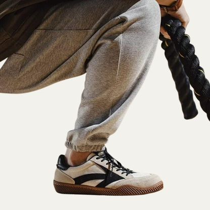Classic Vintage Lace Up Sneakers For Men