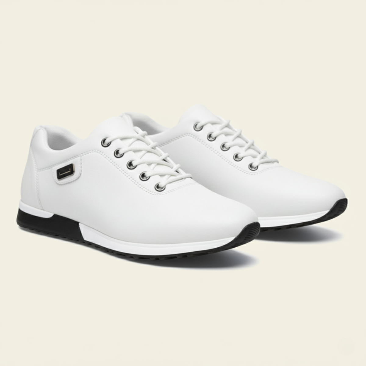 Comfortable Men's Orthopedic Leather Sneakers