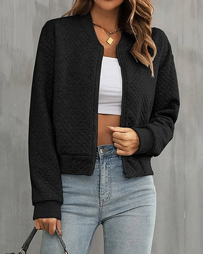 Short Quilted Puffer Jacket for Women - OutfitLondon