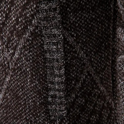 Warm Men's Cozy Zipper Knit Jacket