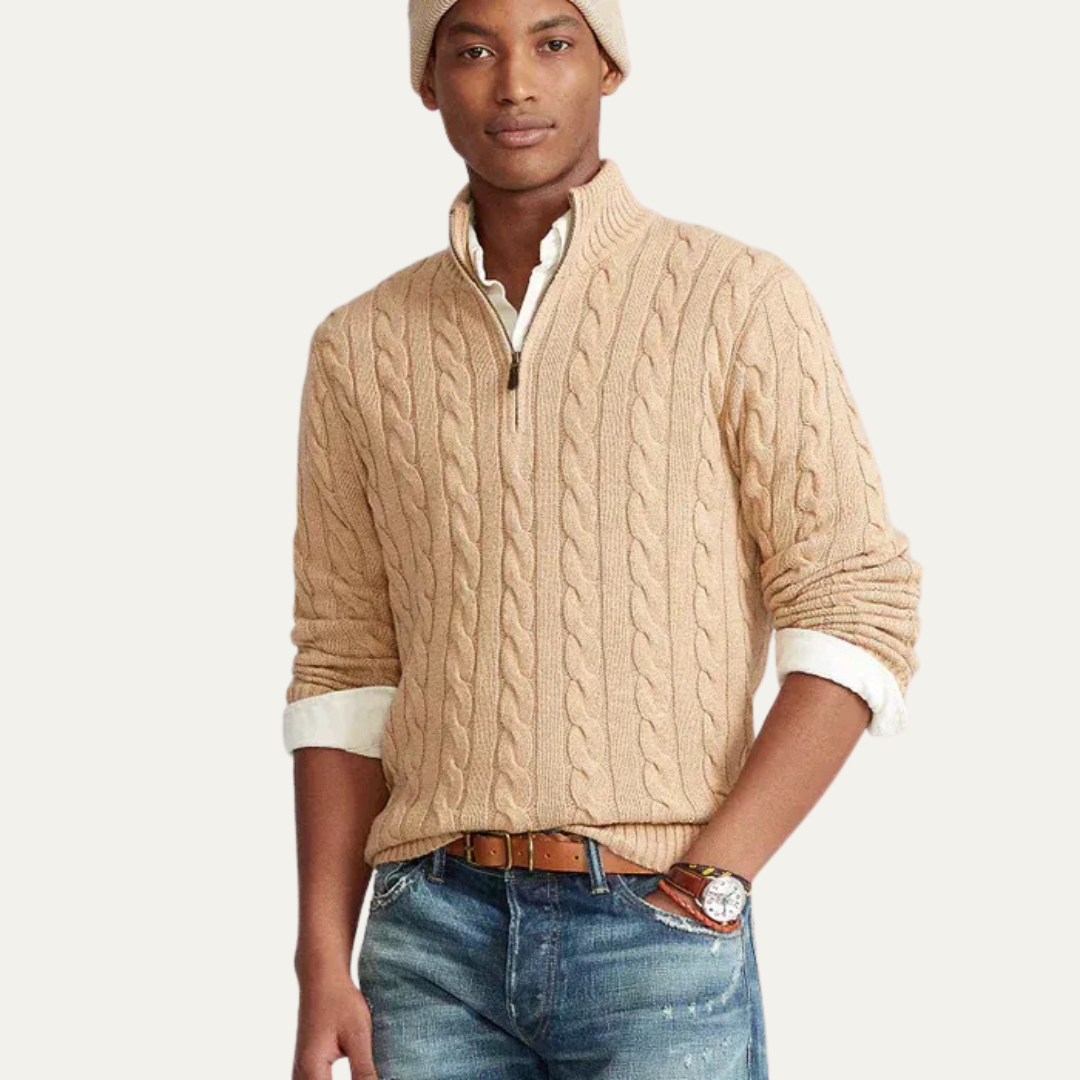Thick Warm Chunky Knit Men's Sweater
