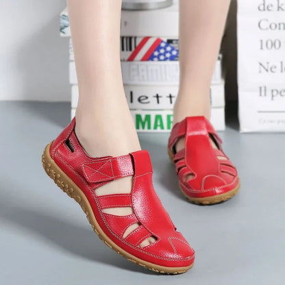 Comfortable Leather Flip Flop Sandals