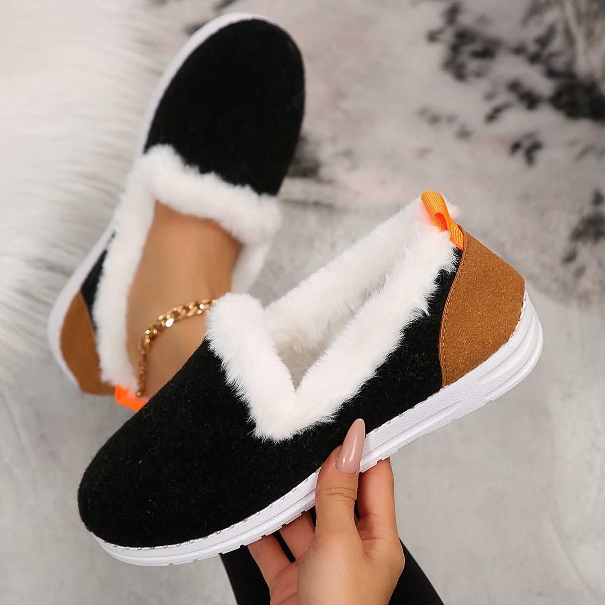 Warm Fuzzy Women's Slip On Loafers