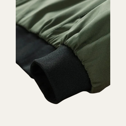 Men's Slim Fit Athletic Bomber Coat
