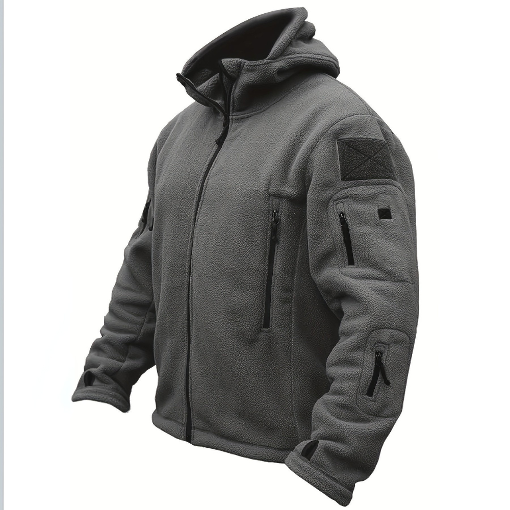 Warm Waterproof Men's Outdoor Fleece Jacket