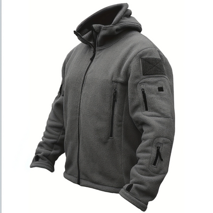 Warm Waterproof Men's Outdoor Fleece Jacket