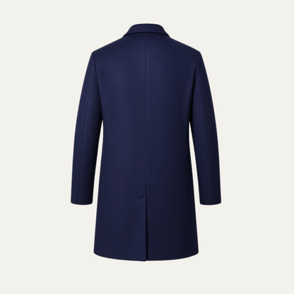 Men's Traditional Full Length Wool Coat