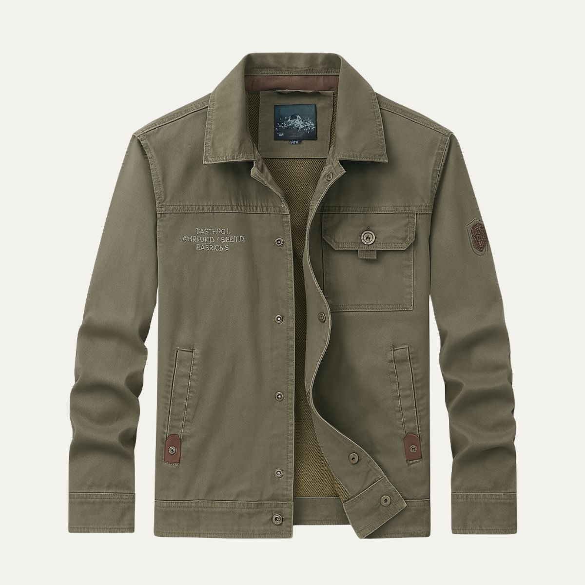 Rugged Outdoor Cargo Jacket For Men