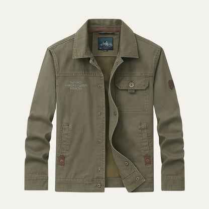 Rugged Outdoor Cargo Jacket For Men
