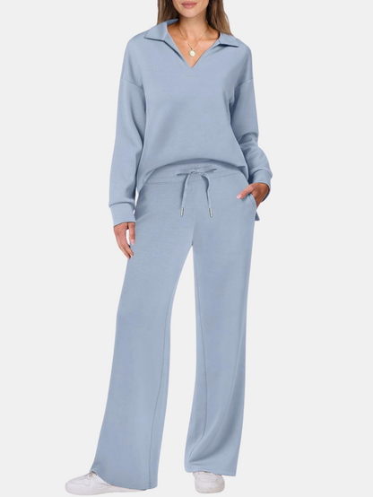 Stylish Women's 2 Piece Outfit Set