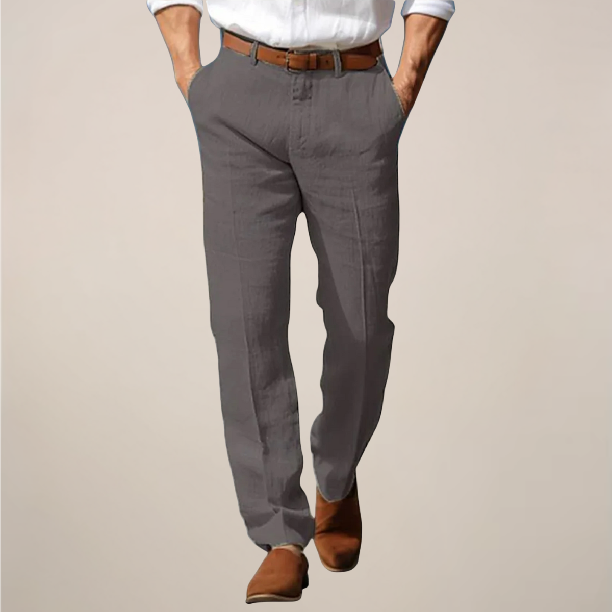 Comfortable Slim Fit Summer Trousers
