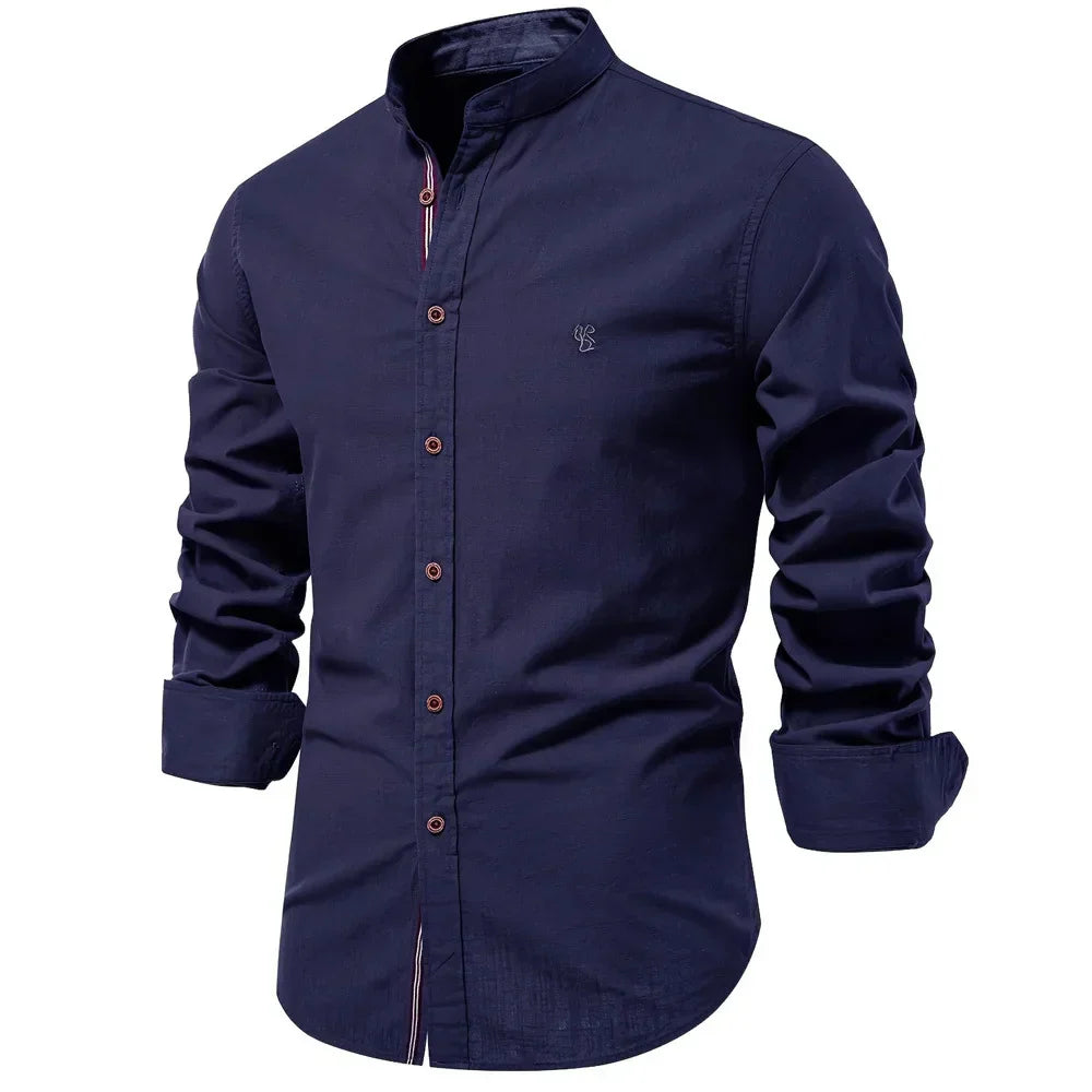 Regular Fit Casual Mens Dress Shirt