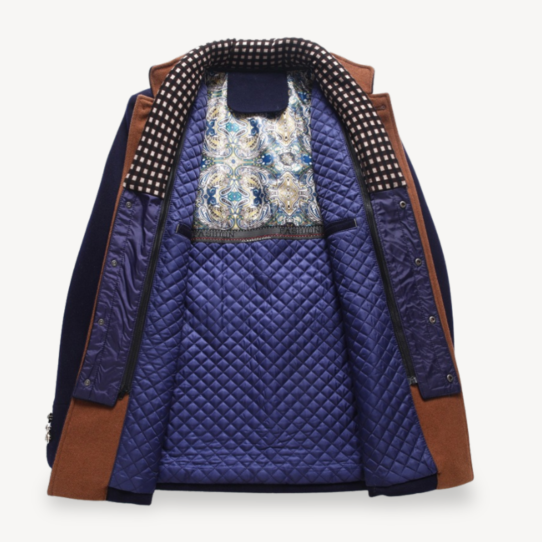 Relaxed Fit Men's Winter Coat