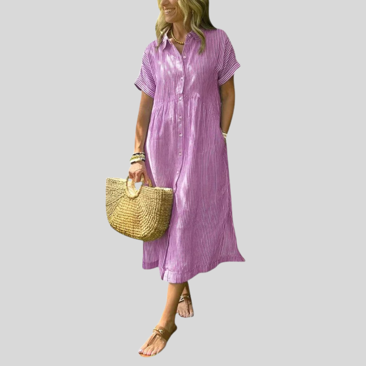 Elegant Women's Casual Dress