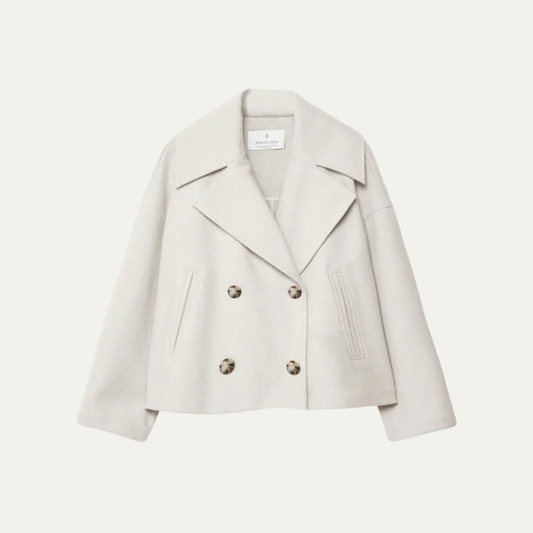 Classic Oversized Short Trench Coat - OutfitLondon