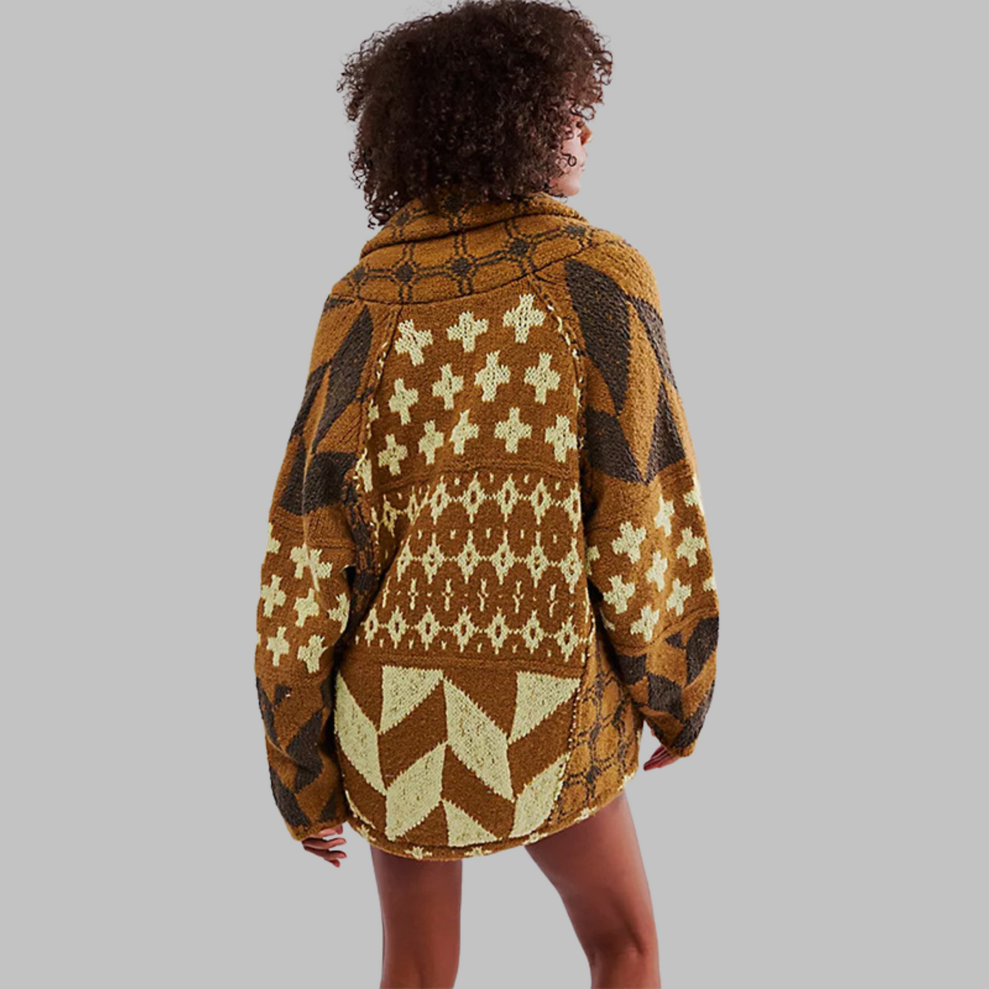 Women's Classic Oversized Open Front Cardigan Sweater