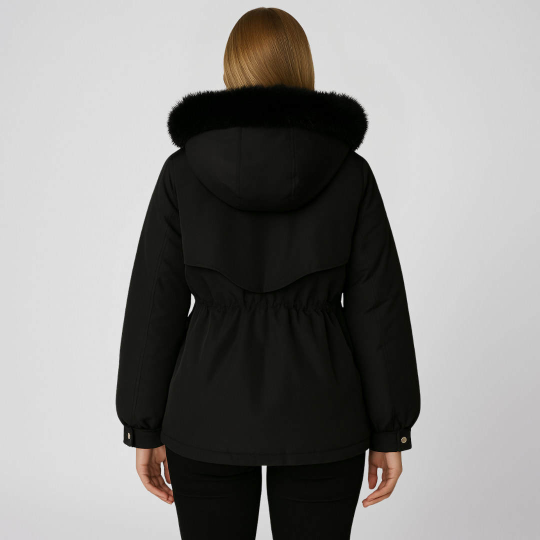 Warm Fur Hooded Winter Coat