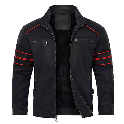 Tough Biker Premium Leather Motorbike Jacket