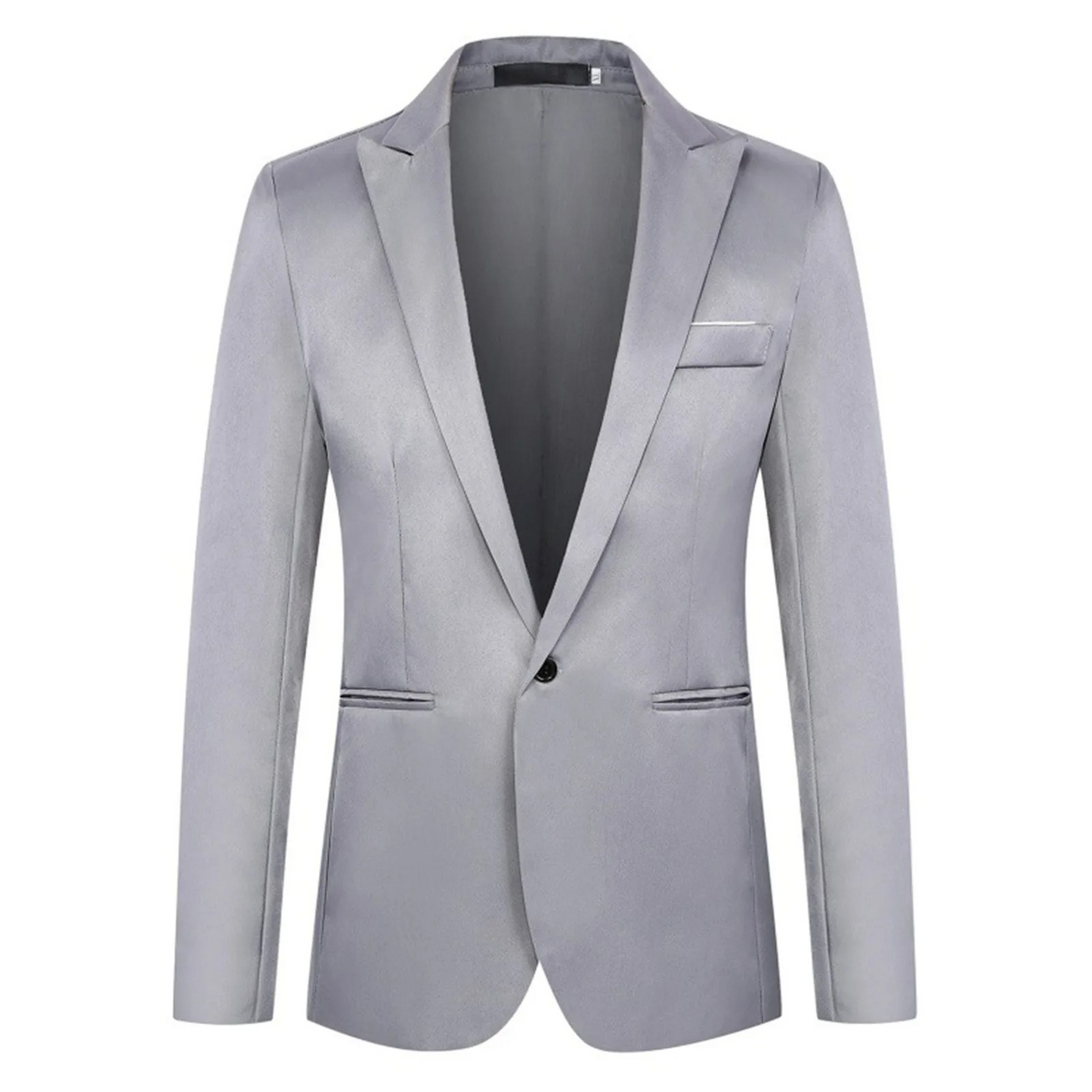 Tailored Fit Mens 2 Button Blazer Coat