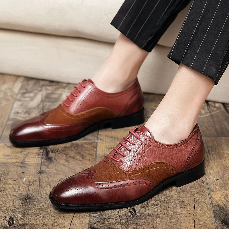 Premium Synthetic Leather Mens Oxford Shoes