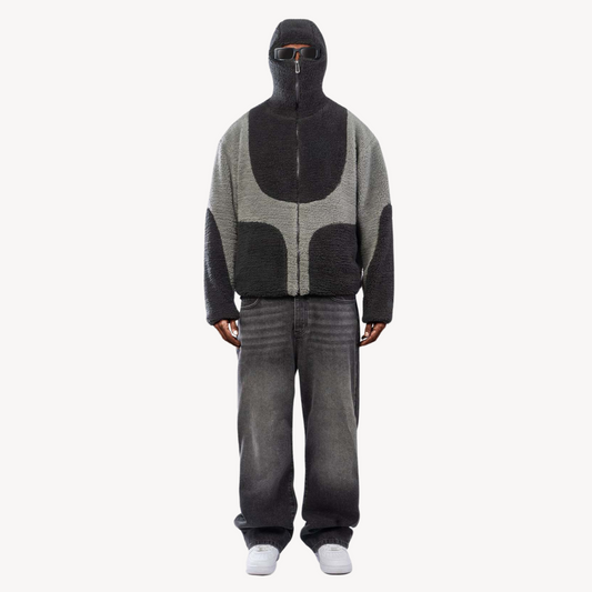 Warm Fleece Hooded Sherpa Jacket - OutfitLondon