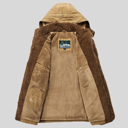 Warm Mens Winter Coat Outerwear