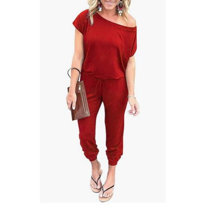 Relaxed Fit Summer Romper Jumpsuit