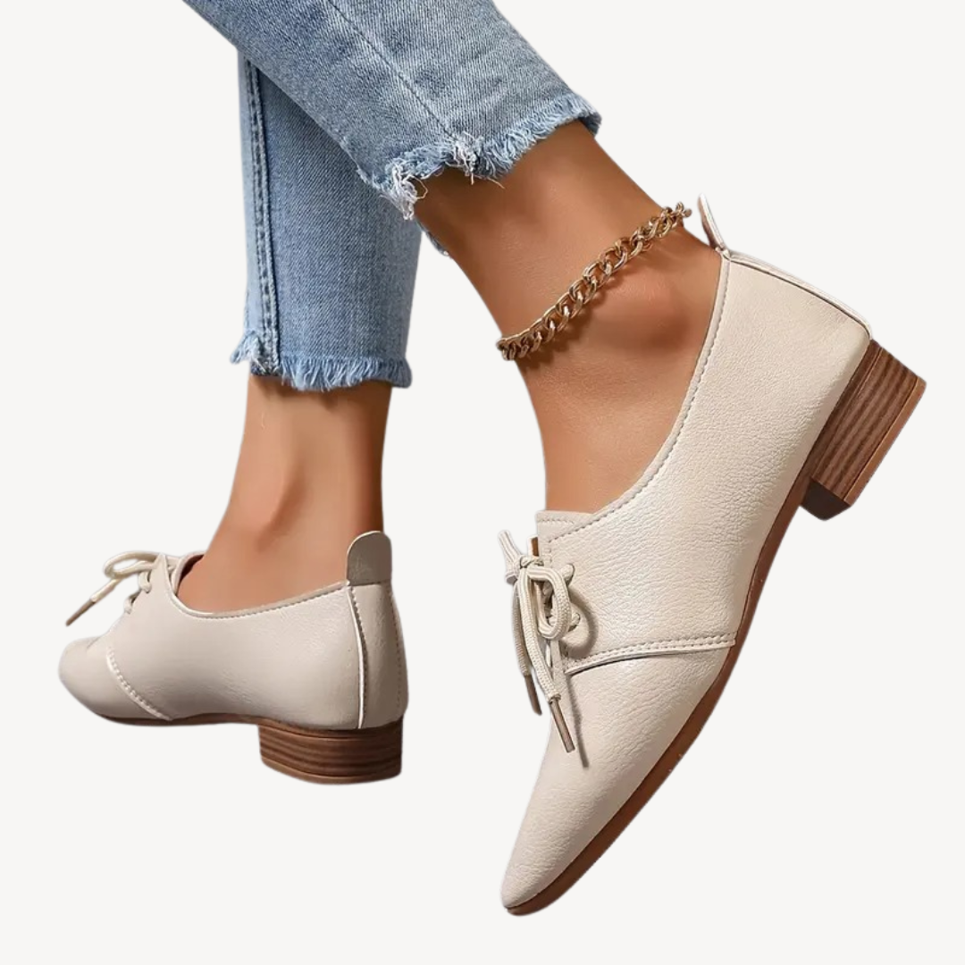 Comfortable Women's Flat Leather Shoes