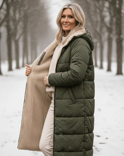 Cozy Fleece Winter Parka Coat