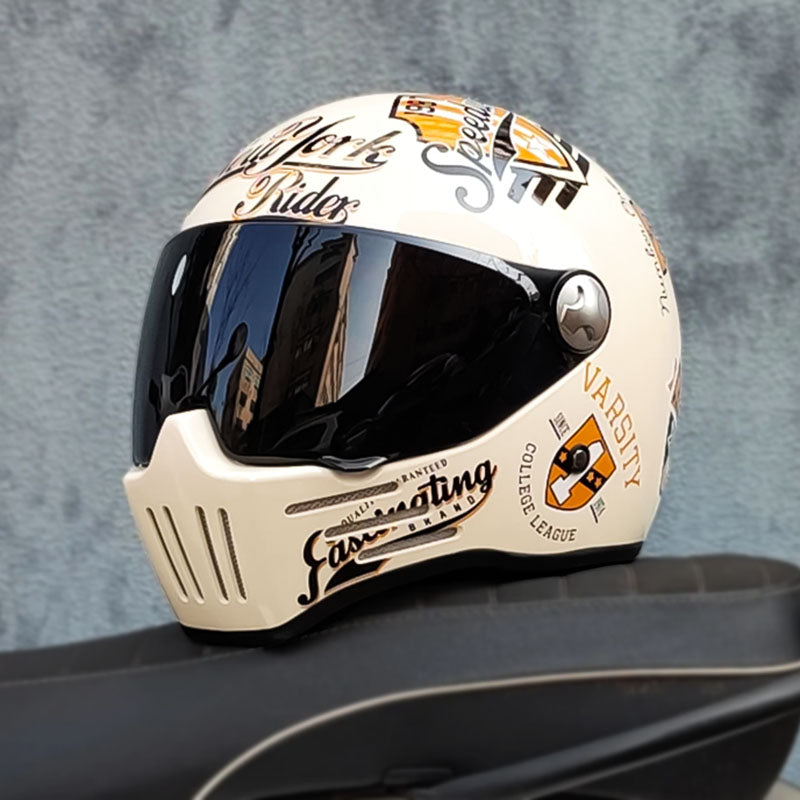 Safe Full Face Bike Helmet DOT Approved