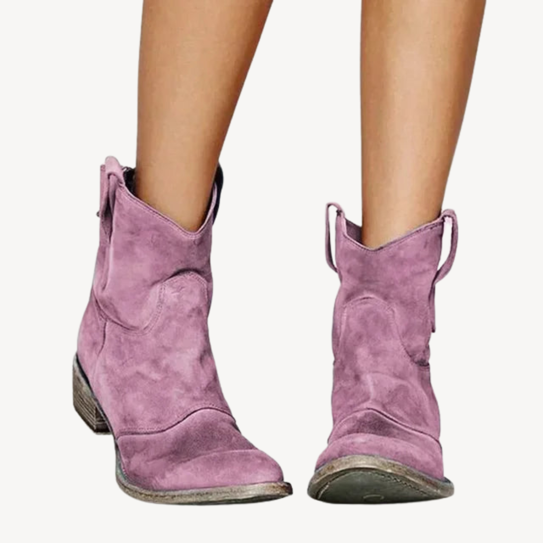 Comfortable Orthopedic Suede Ankle Boots