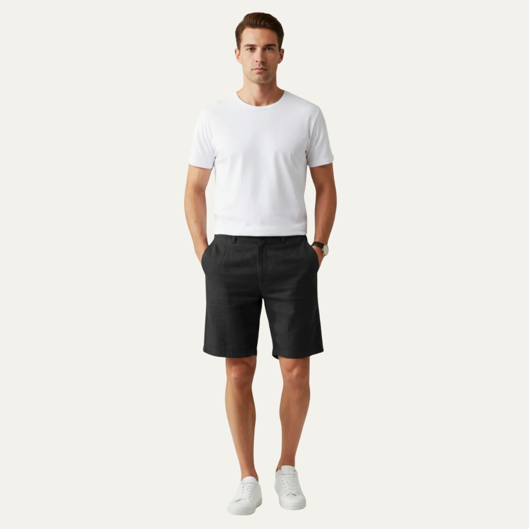 Slim Fit Men's Dress Shorts - OutfitLondon