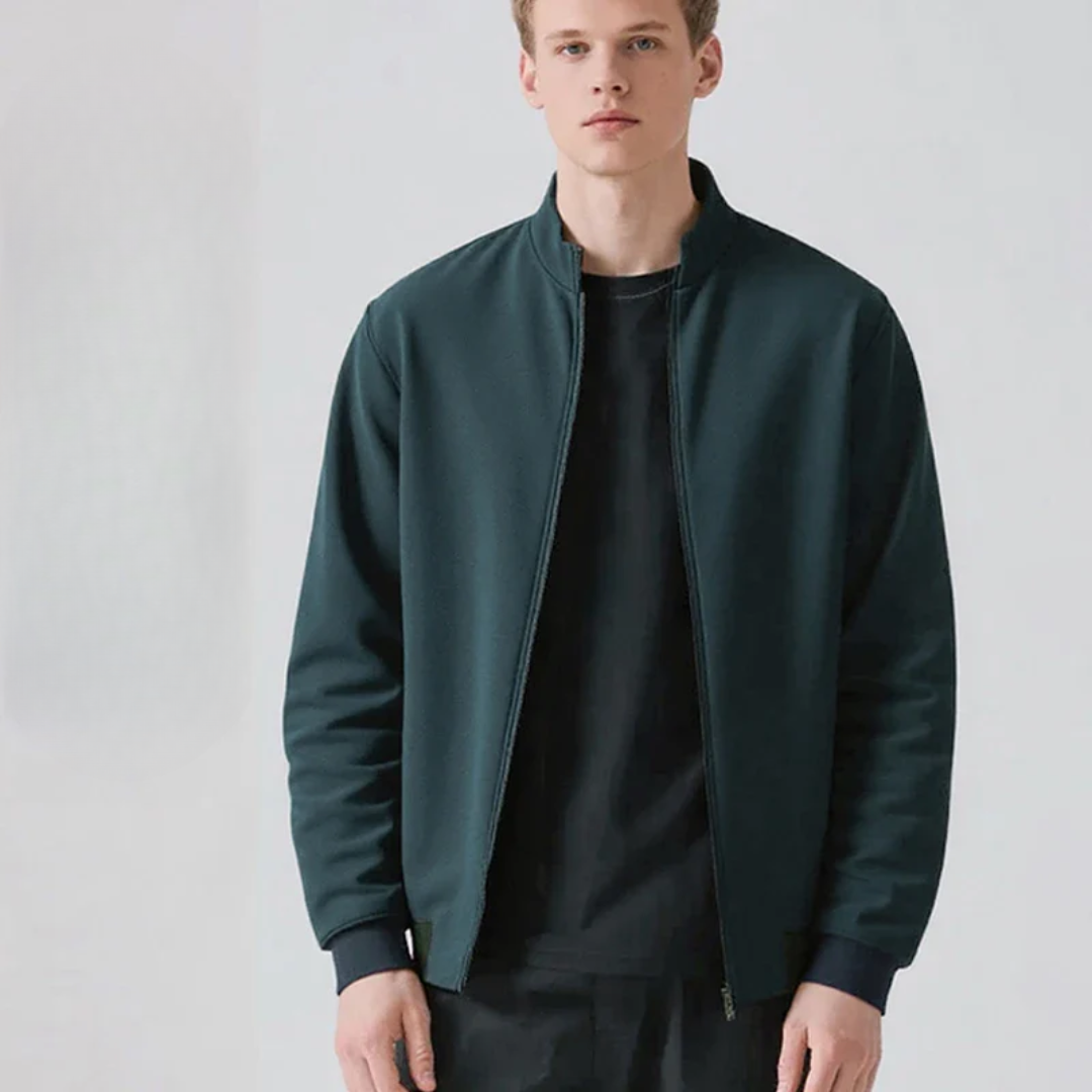 Men's Classic Slim Fit Bomber Jacket