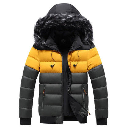 Warm Faux Fur Winter Parka Coat