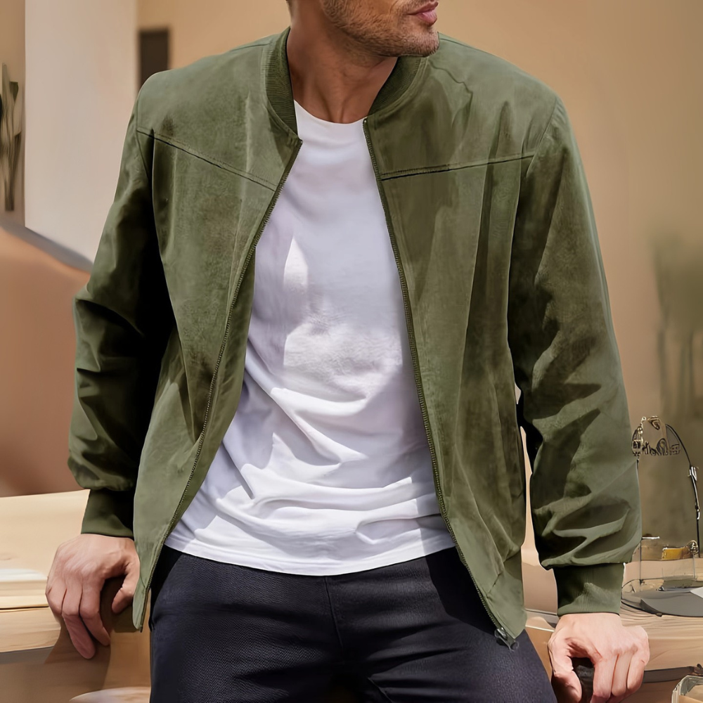 Slim Fit Mens Bomber Jacket