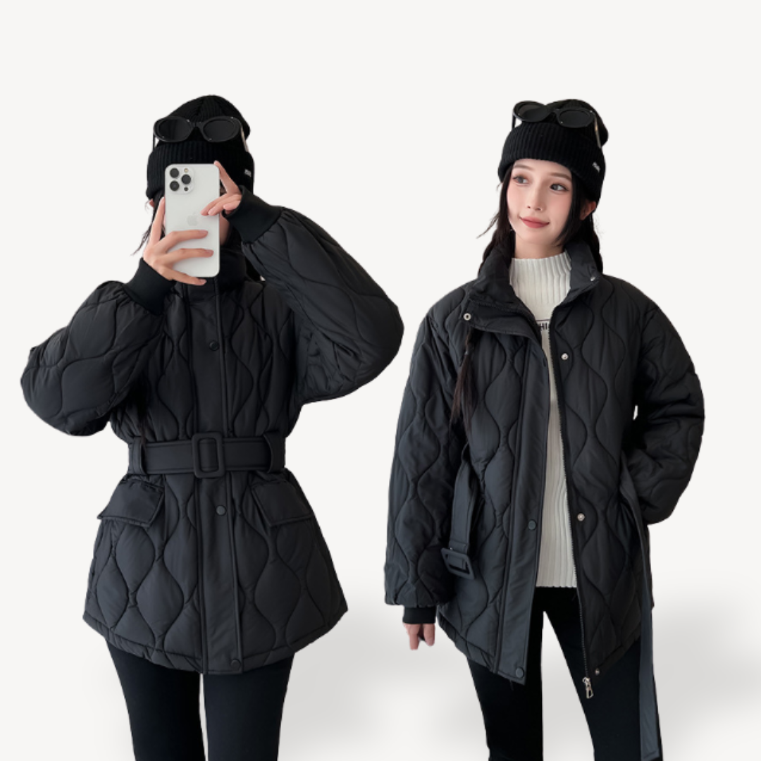 Cozy Insulated Quilted Winter Jacket Women