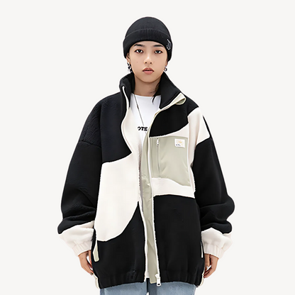 Men's Thermal Blocked Fleece Jacket