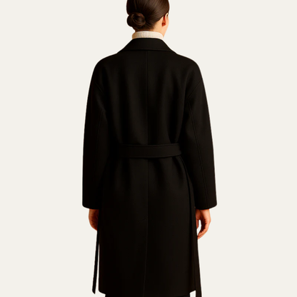 Ladies Large Warm Double Button Coat