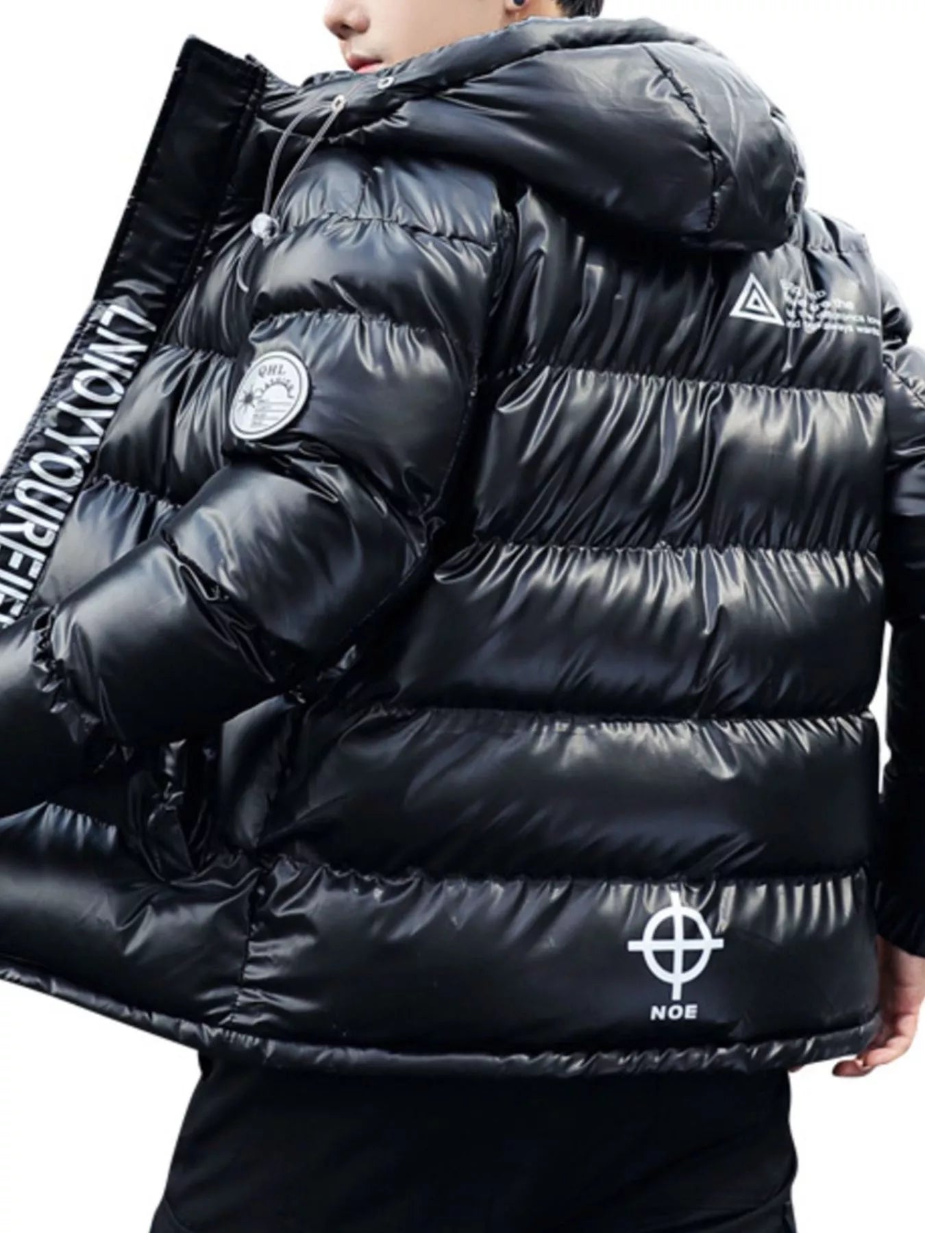 Large Size Warm Down Filled Coat